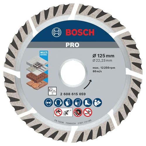 Rezný diamantový kotúč BOSCH PRO Multi Material