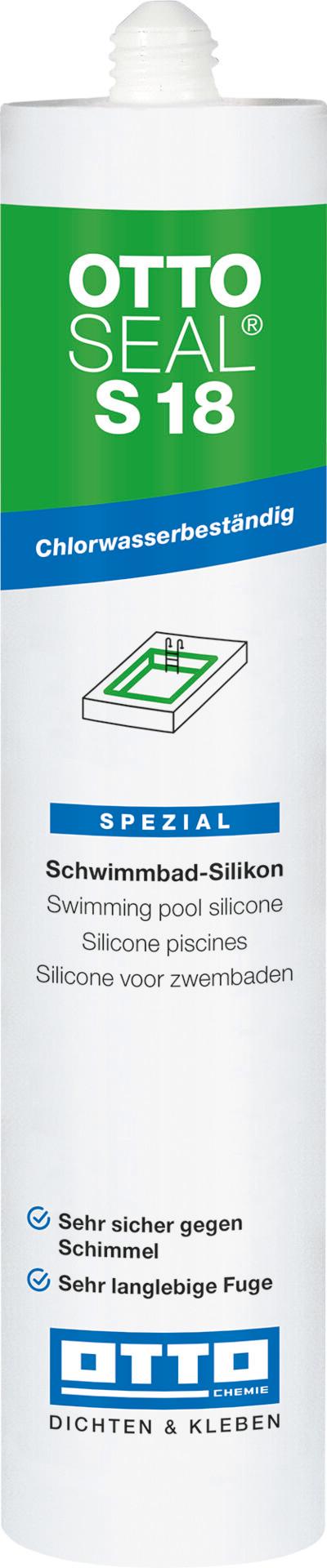 Bazénový silikón OTTOSEAL S18 310 ml